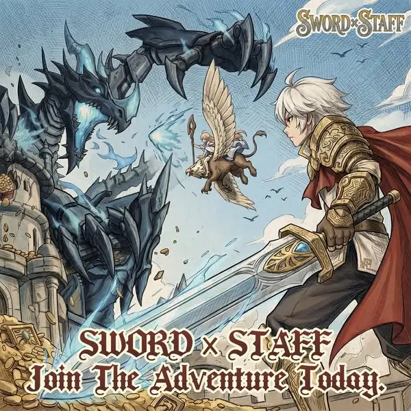 Кадр рекламы Sword x Staff V3