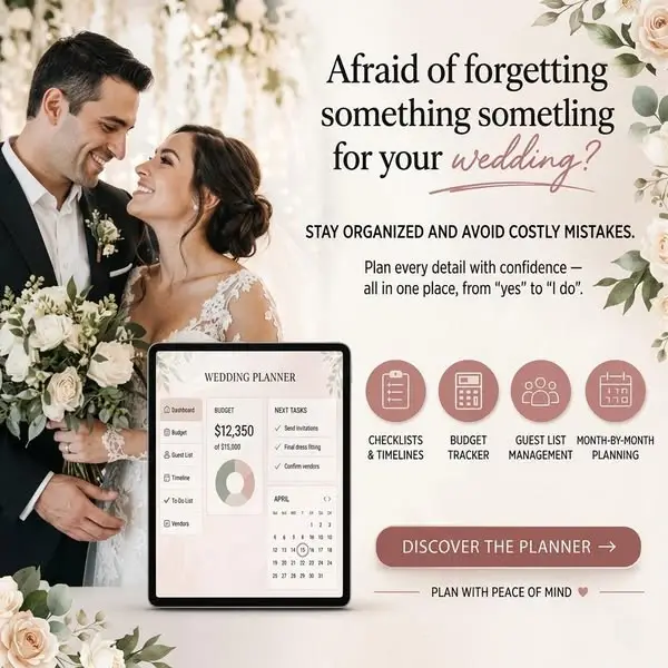 Кадр рекламы Wedding Plan