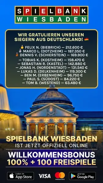 Кадр рекламы Die Spielbanken