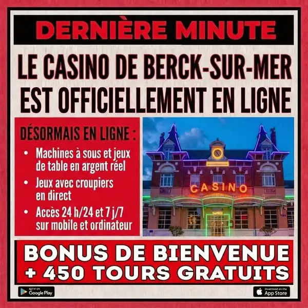 Кадр рекламы Casino de Berck-sur-Mer