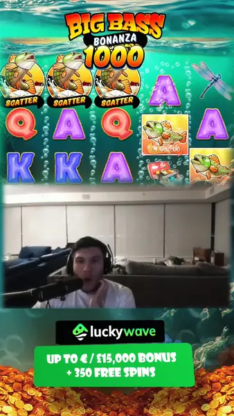 Кадр рекламы Luckywave