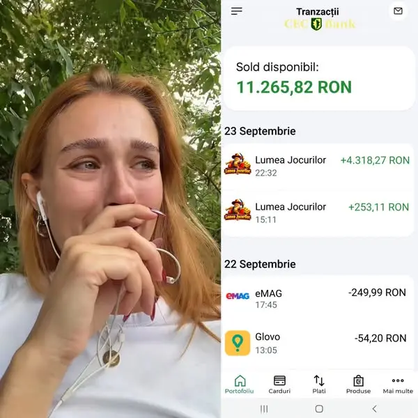 Кадр рекламы Andreea Mureșan