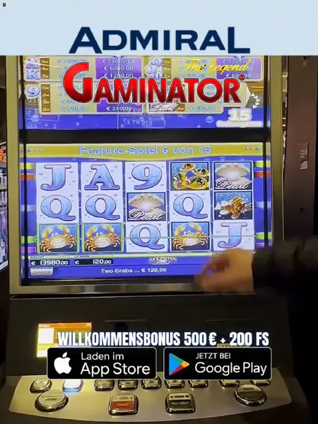 Кадр рекламы Legendärer Gaminator