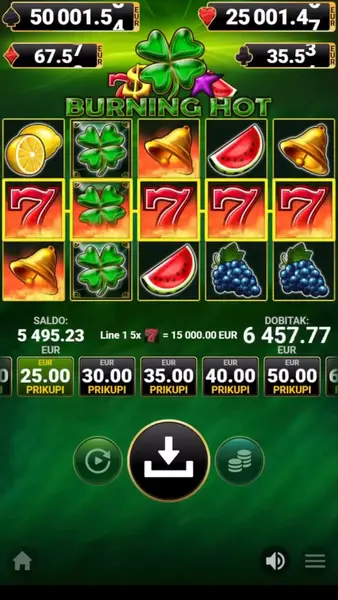 Кадр рекламы Hold & Win