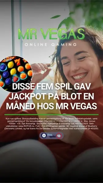 Кадр рекламы The Dream of Vegas - Danmark
