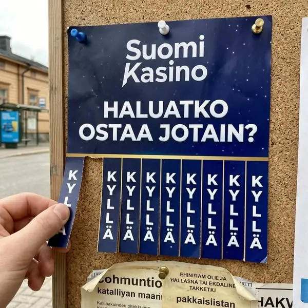 Кадр рекламы Suomi Pelit