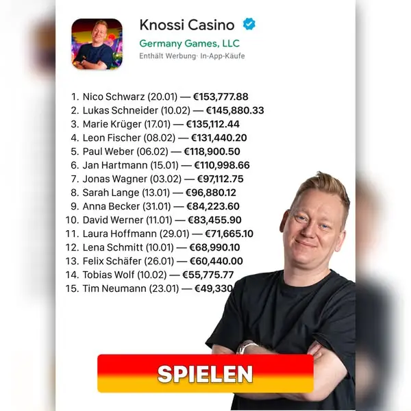 Кадр рекламы Deutsches Casino