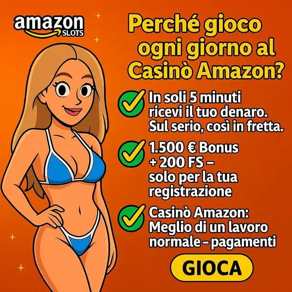 Кадр рекламы Amazon slot
