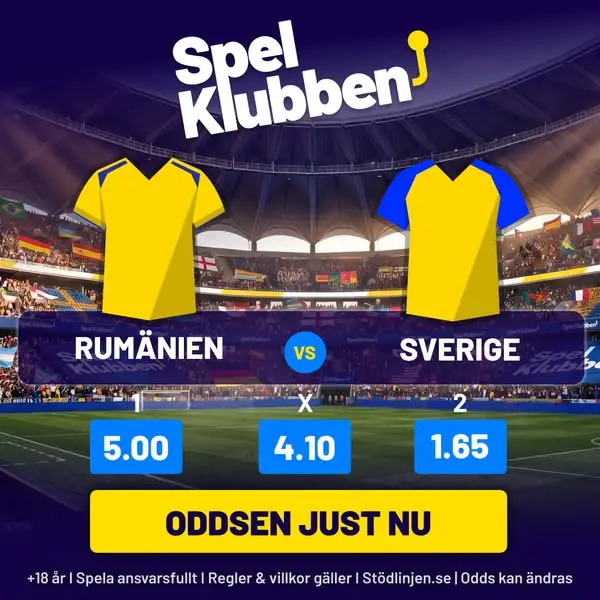 Кадр рекламы Spelklubben