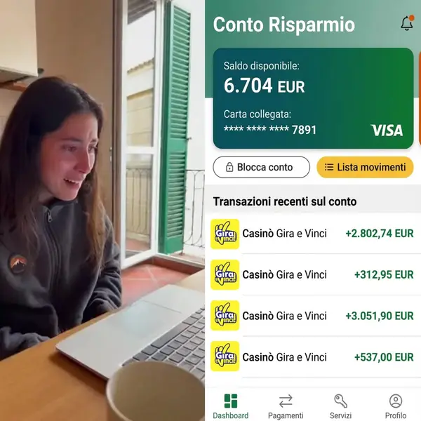Кадр рекламы Sisal Online Club