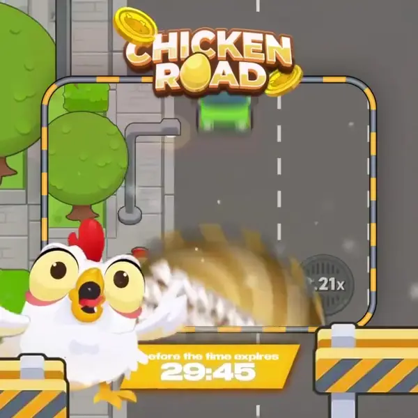Кадр рекламы Chicken Road