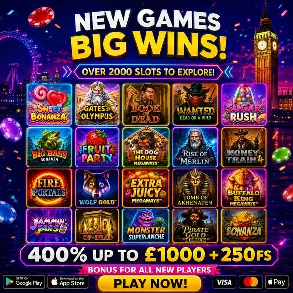 Кадр рекламы UK Slotsmania