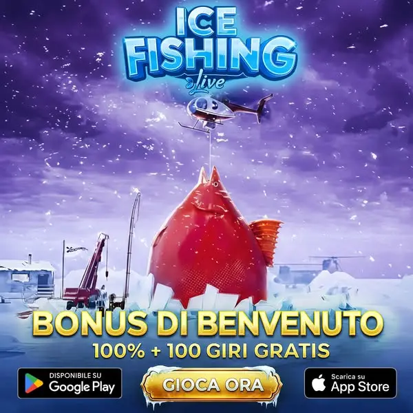 Кадр рекламы Ice Fishing Live