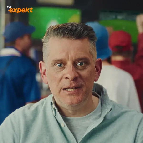 Кадр рекламы Expekt