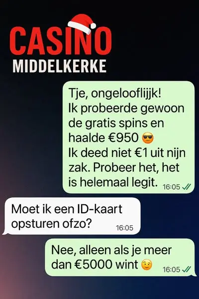 Кадр рекламы Casino Middelkerke