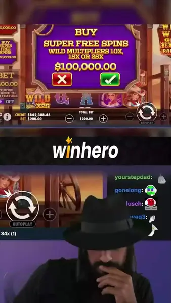 Кадр рекламы WinHero EU casino