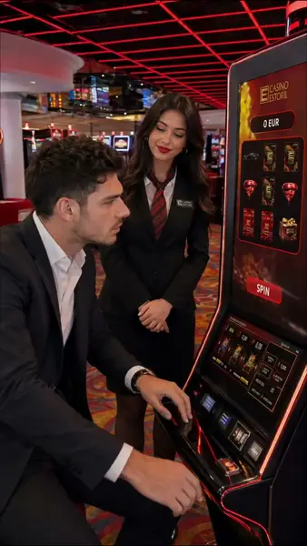 Кадр рекламы Online Slots