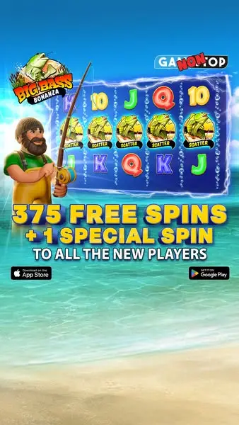 Кадр рекламы Big Bass Slots