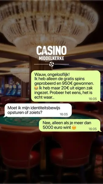 Кадр рекламы Casino Middelkerke