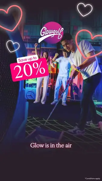 Кадр рекламы GlowGolf Amsterdam Sloterdijk