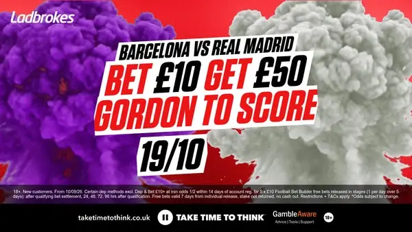 Кадр рекламы Ladbrokes