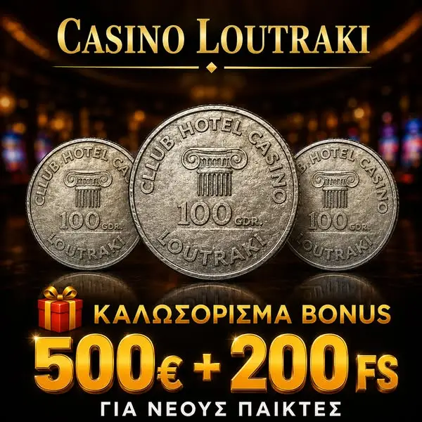 Кадр рекламы Loutraki Online
