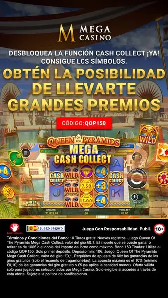 Кадр рекламы Mega Casino España