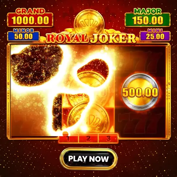 Кадр рекламы Royal Joker