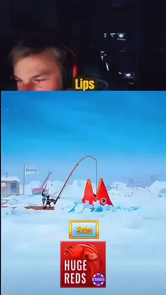 Кадр рекламы Ice Fishing Live