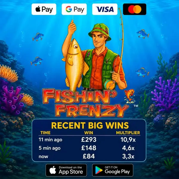 Кадр рекламы The Big Catch