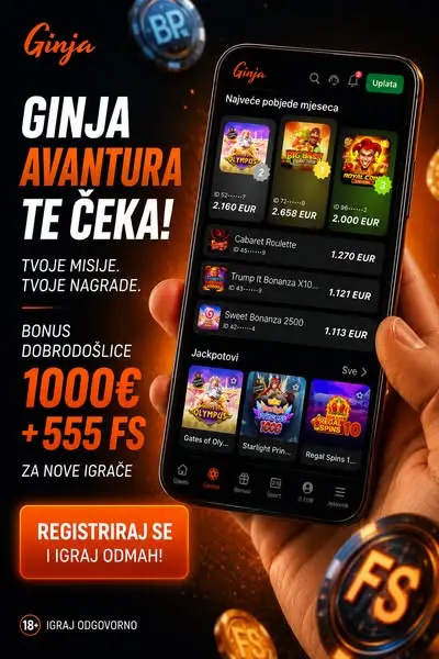 Кадр рекламы Ginja Games