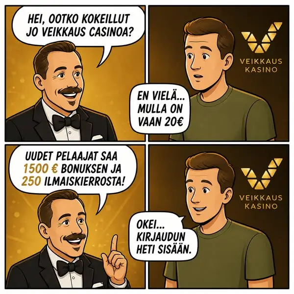 Кадр рекламы Veikkauss Online