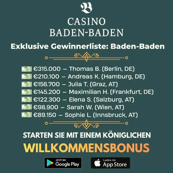 Кадр рекламы Spielbank Deutschland