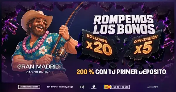 Кадр рекламы Gran Madrid Casino Online