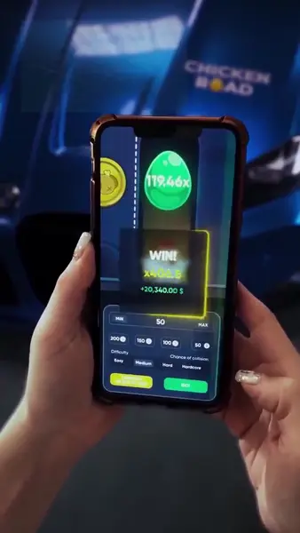Кадр рекламы Chicken Free Win