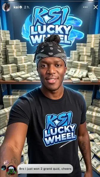 Кадр рекламы Luckywave UK