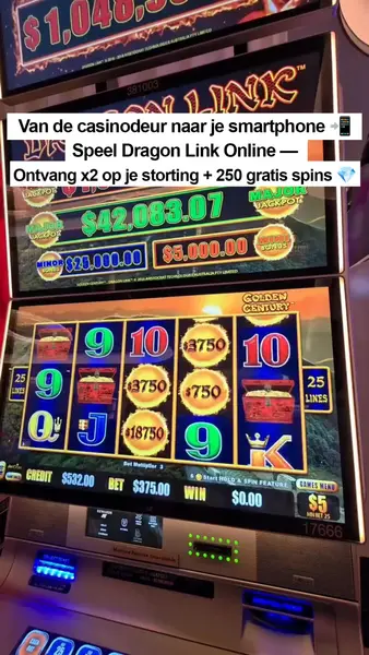 Кадр рекламы Dragon Link Casino