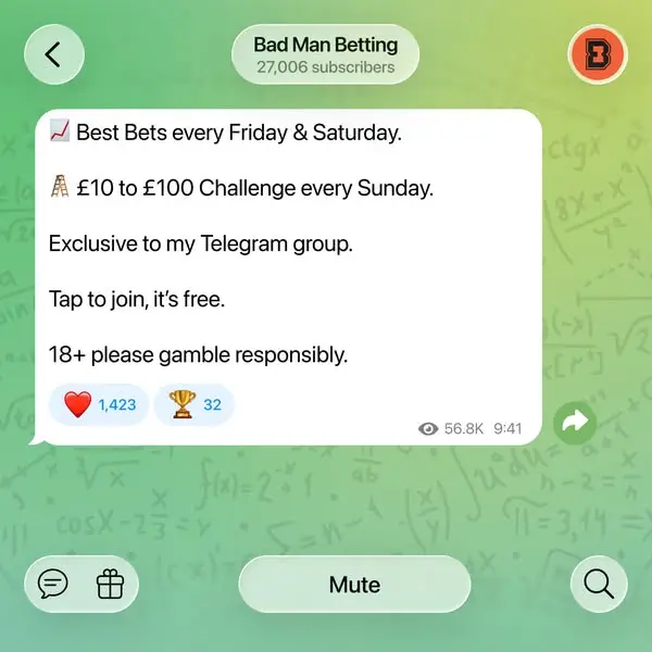 Кадр рекламы Bad Man Betting