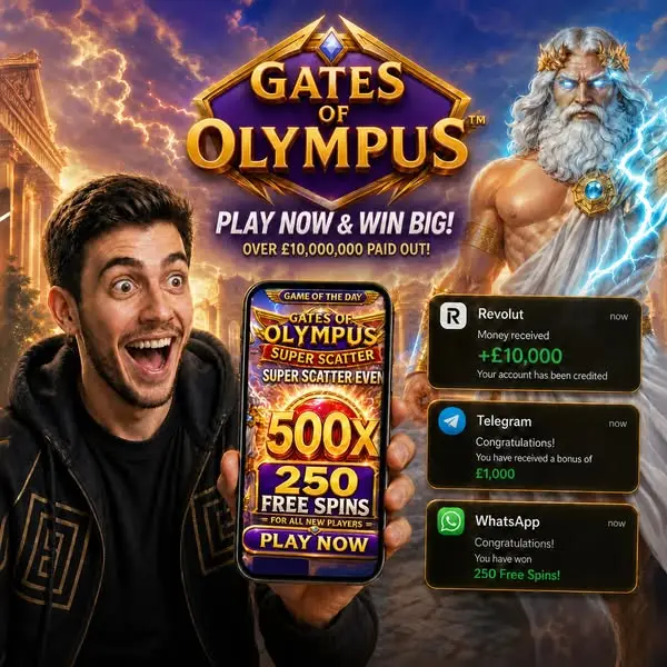 Кадр рекламы Zeus Games