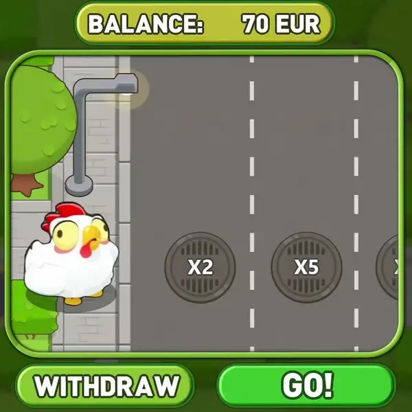 Кадр рекламы Chicken Road Stories