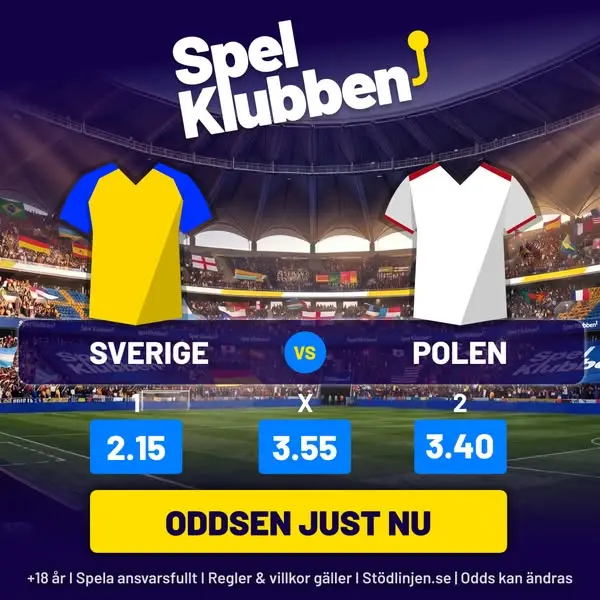 Кадр рекламы Spelklubben