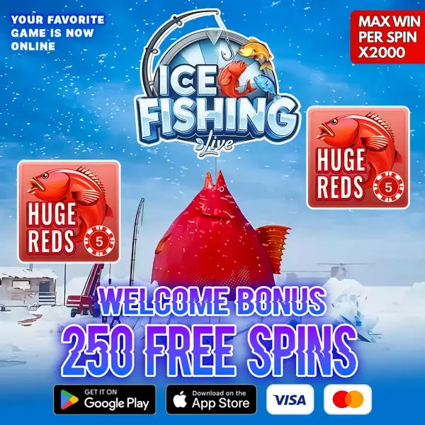 Кадр рекламы Ice Fishing