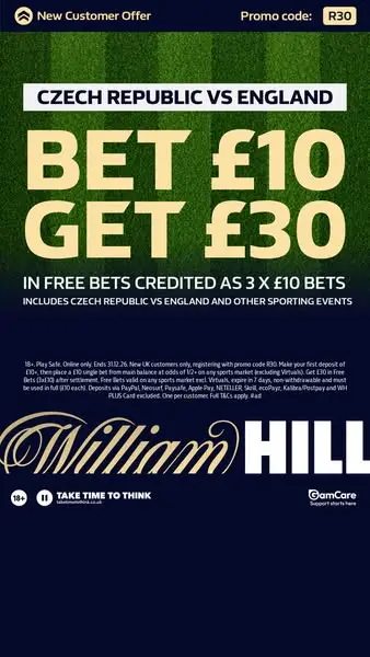 Кадр рекламы William Hill