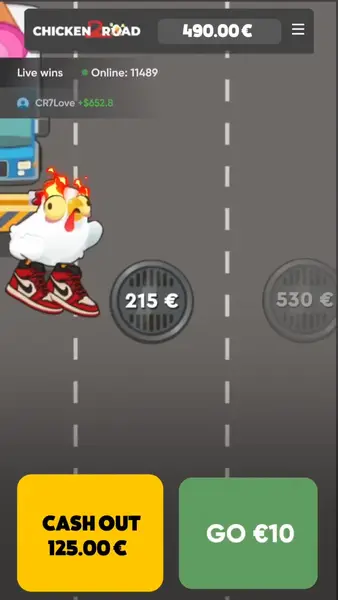 Кадр рекламы Laufendes Huhn