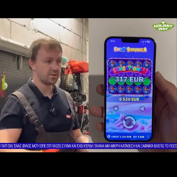 Кадр рекламы Sweet Bonanza