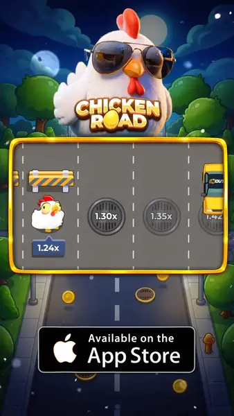 Кадр рекламы Chicken game