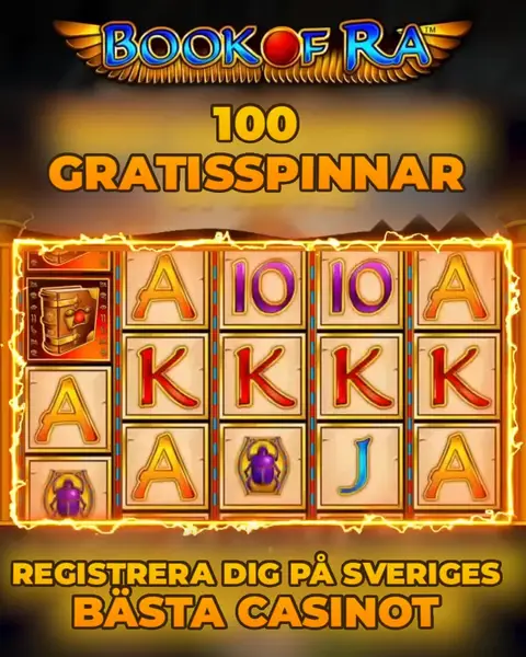 Кадр рекламы Book of Ra