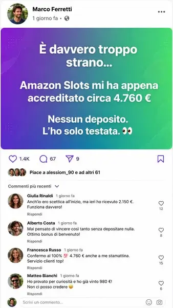 Кадр рекламы AmAzon Slots