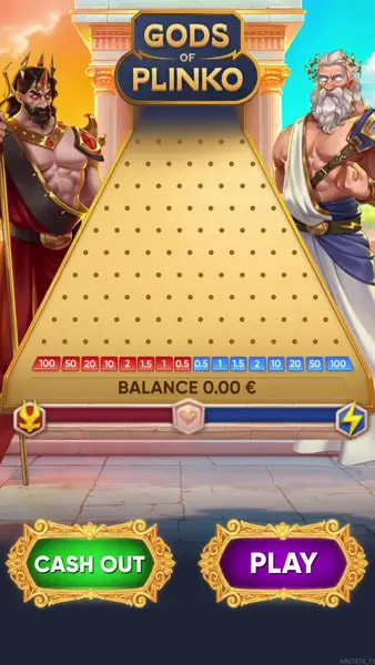 Кадр рекламы Gods of Plinko