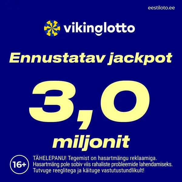 Кадр рекламы Eestiloto.ee